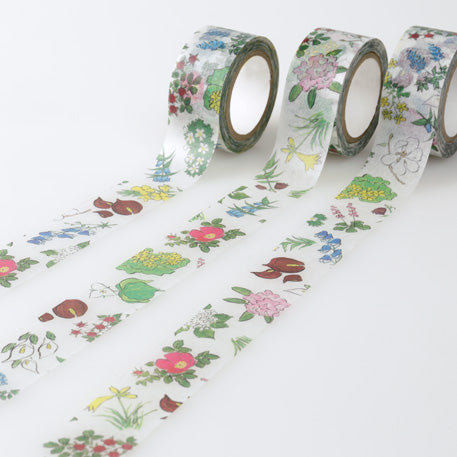 ROKKATEI FLORAL WASHI TAPE